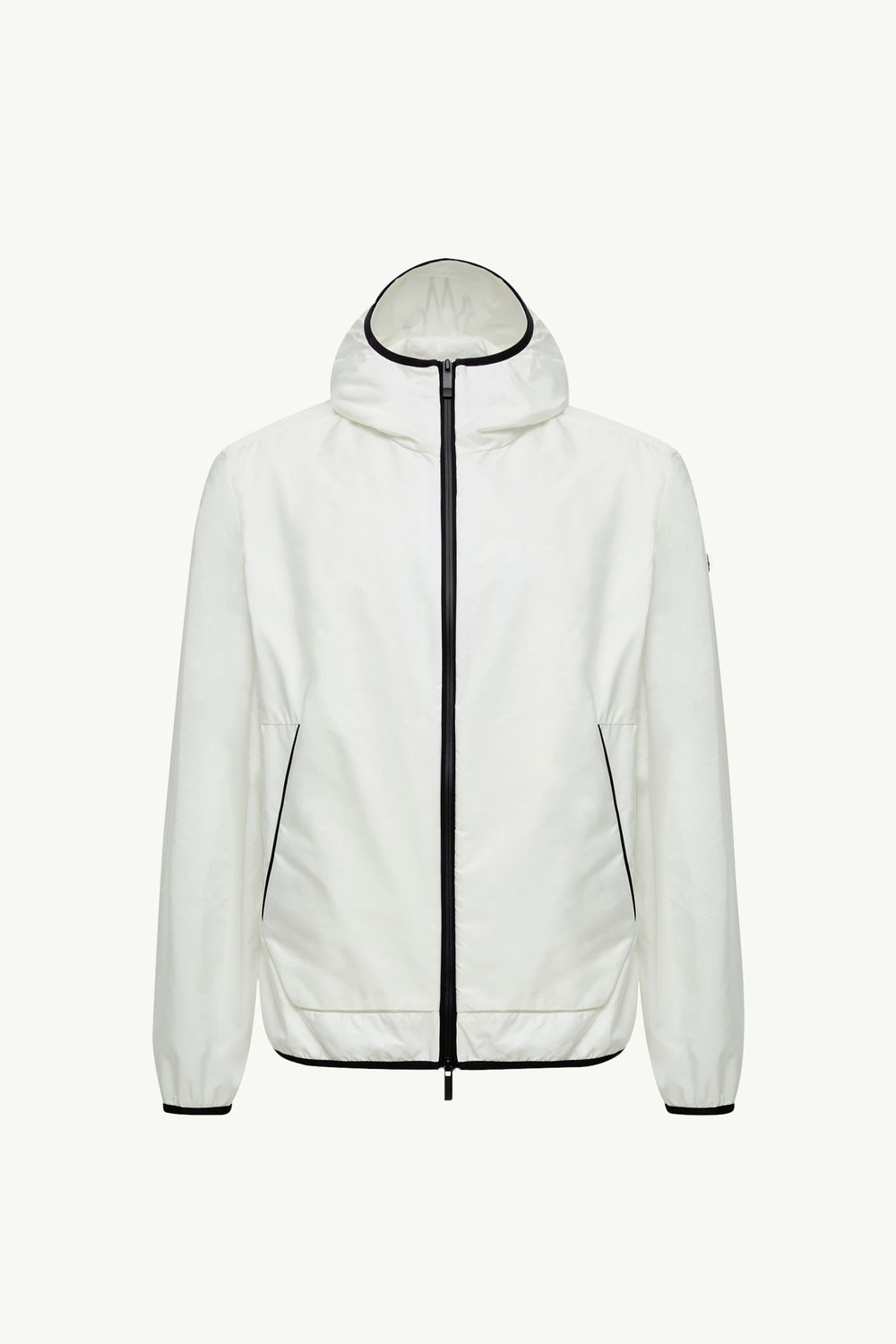 Granier Hooded Windbreaker Men White Ivory Moncler 2