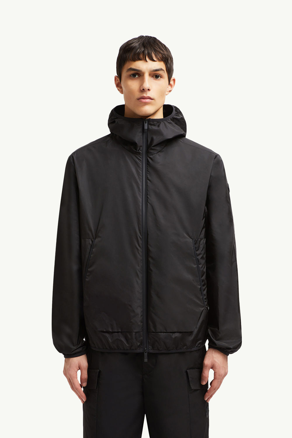 Granier Hooded Windbreaker Men Black Moncler 3