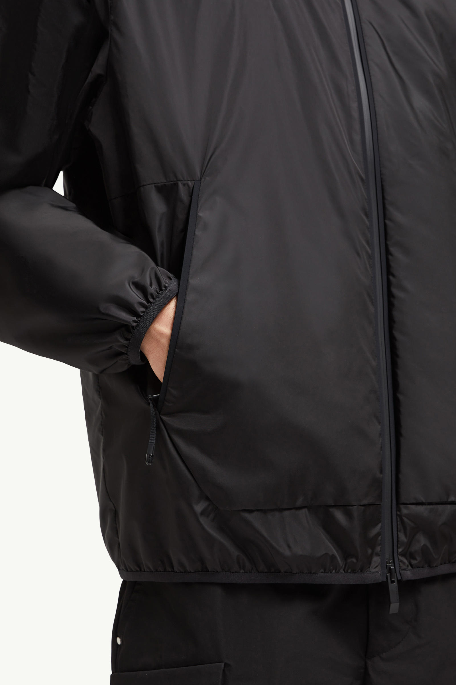 Granier Hooded Windbreaker Men Black Moncler 6