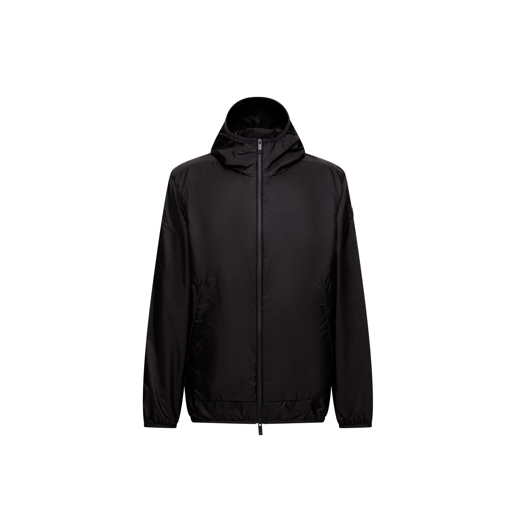 Moncler   Granier Hooded Windbreaker for Men in Black, Size: 42