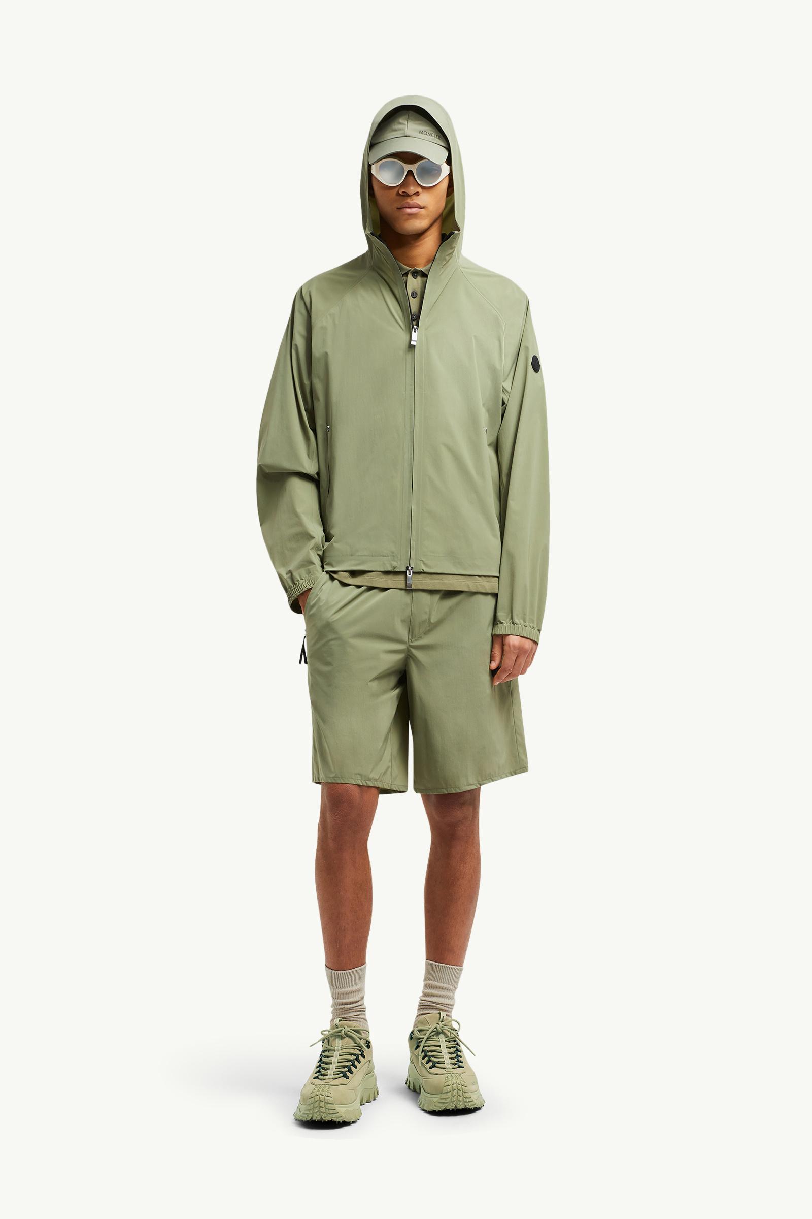 ラストチャンス【MONCLER】カーキ ナイロン Wete Jacket Traversier Khaki Jacket - Moncler | WE IN STYLE