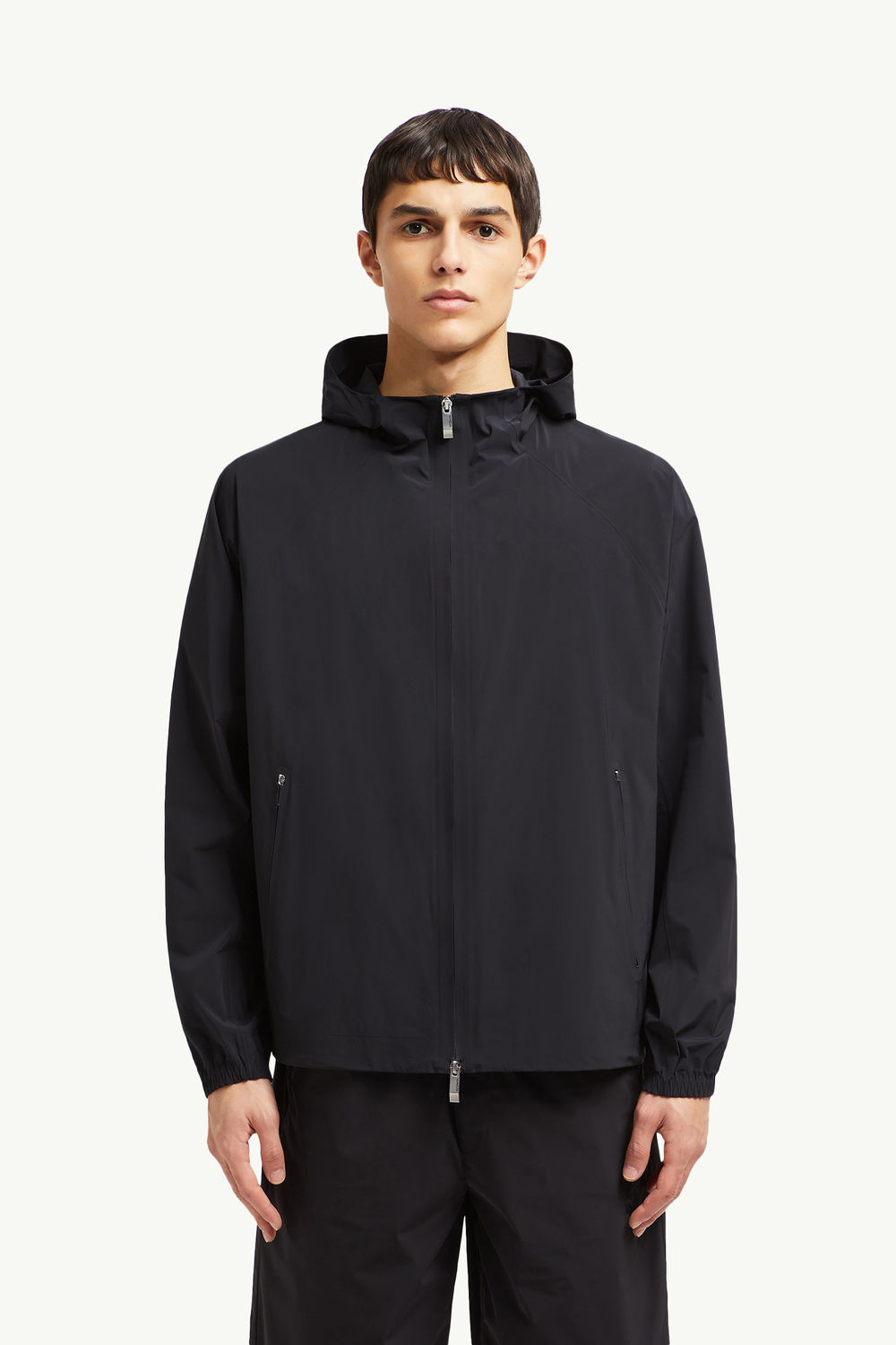Chalvine Hooded Jacket Men Black Moncler 3