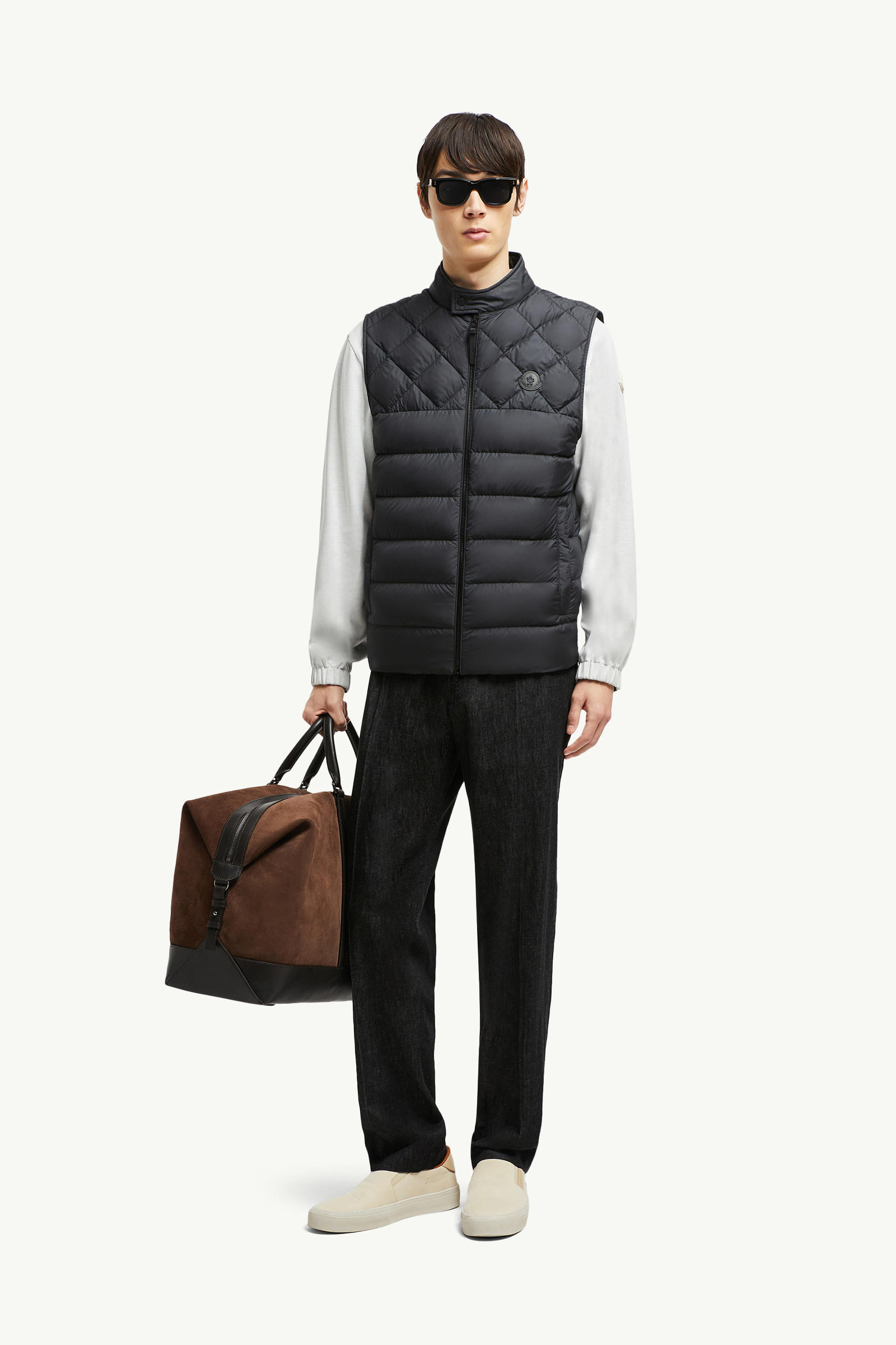 Arcalod Diamond-Quilted Down Gilet Men Black Moncler 0