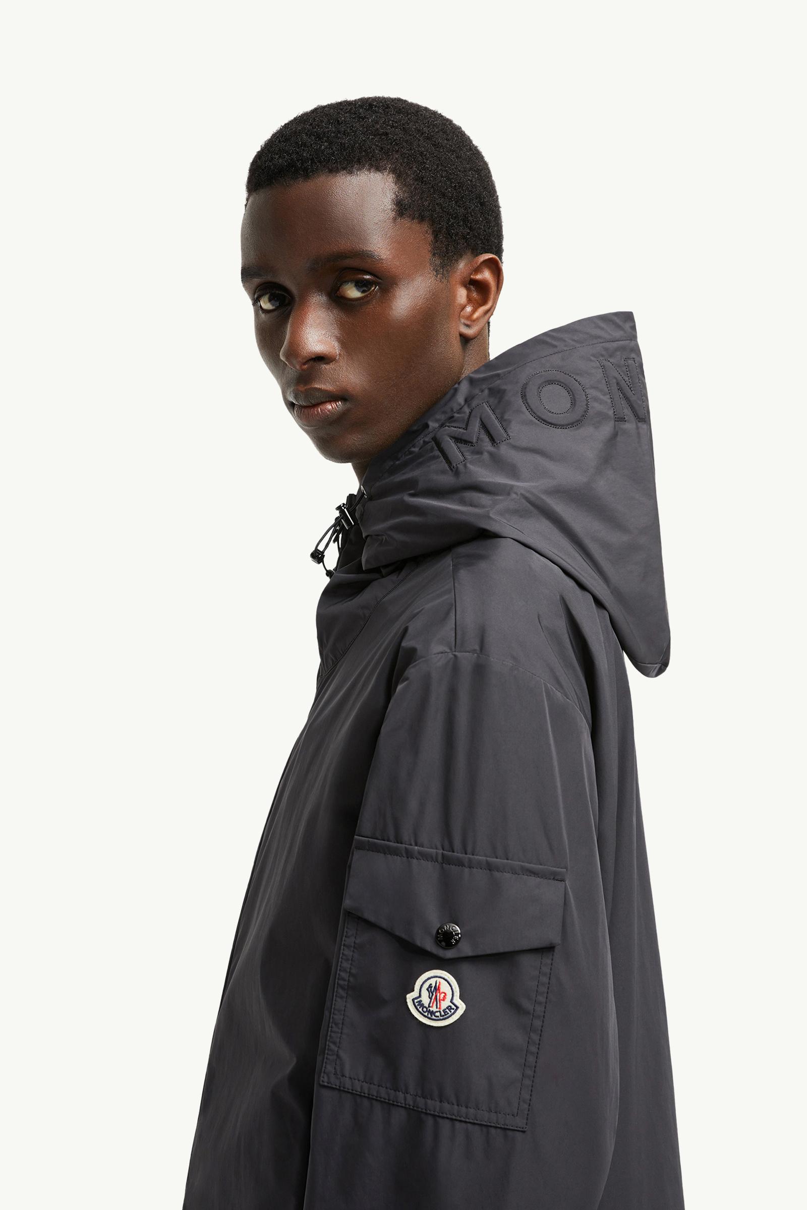 Sassiere Hooded Jacket Men Black Moncler 1