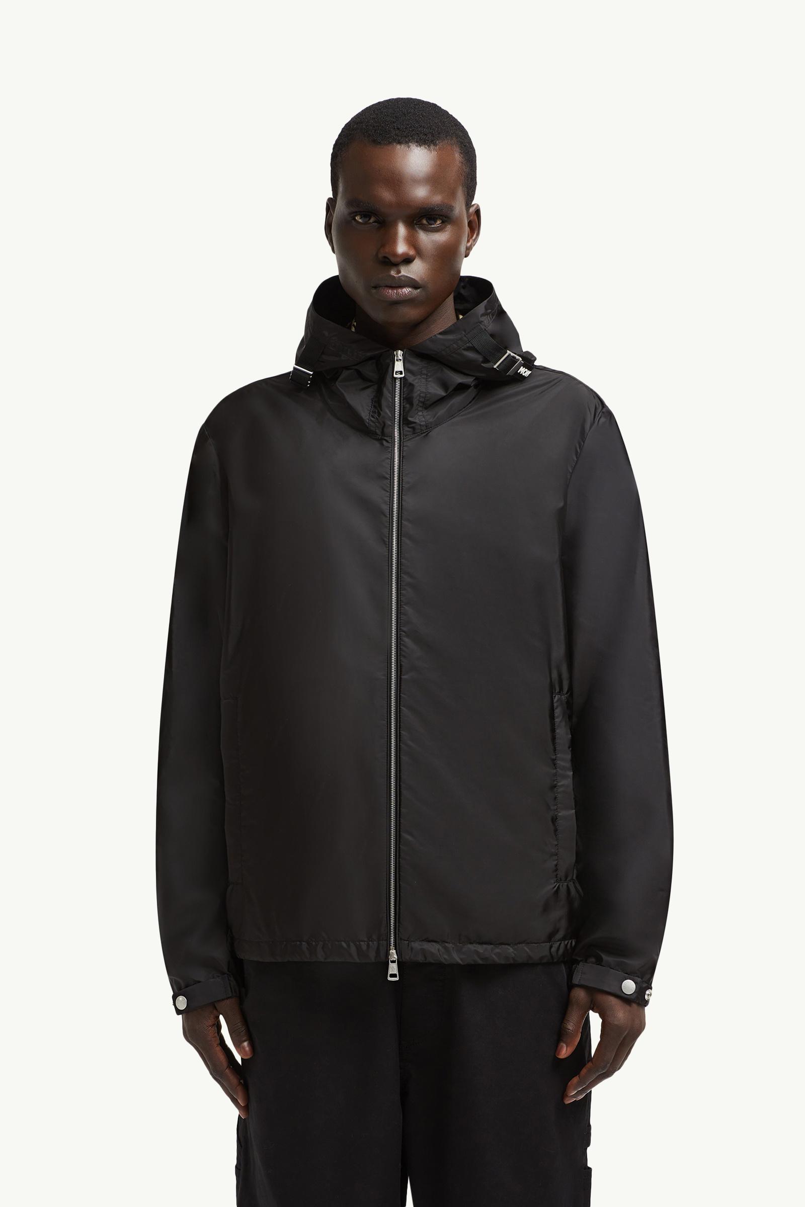 黑色Remoray連帽風衣- 風褸和雨衣for 男士| Moncler SG