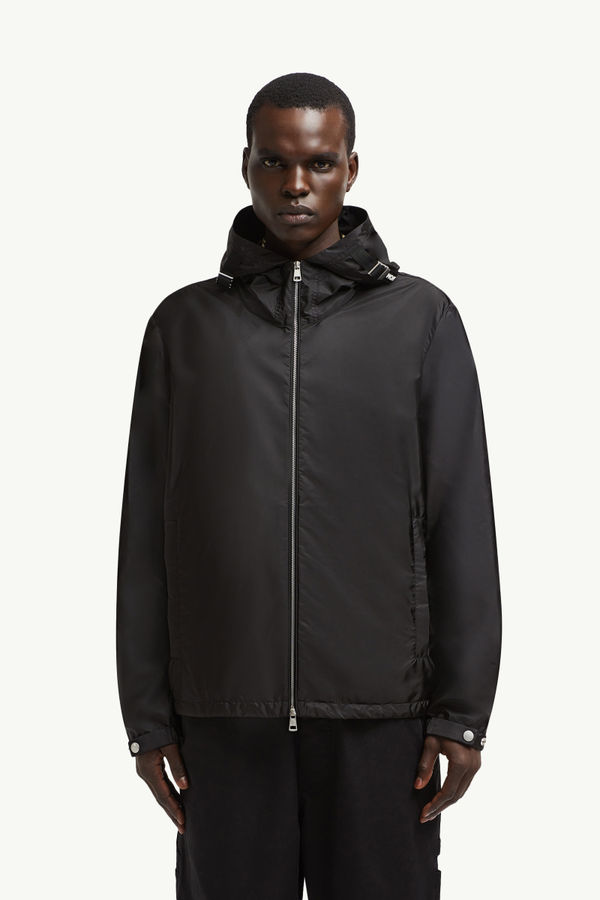Remoray Hooded Windbreaker Men Black Moncler 3