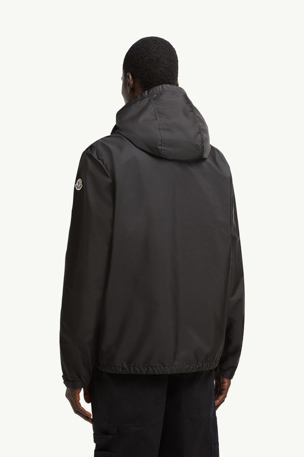 Remoray Hooded Windbreaker Men Black Moncler 4