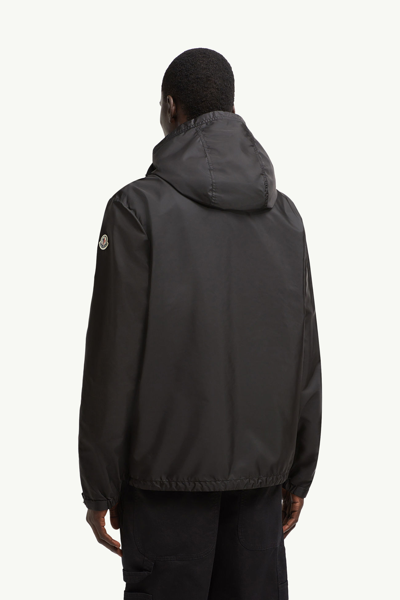 Remoray連帽風衣 男士 黑色 Moncler 4