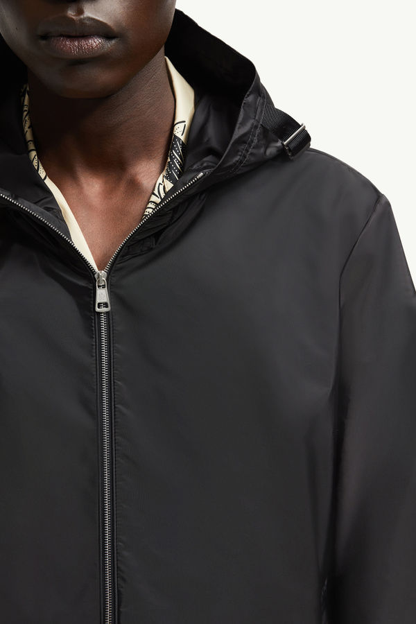 Remoray Hooded Windbreaker Men Black Moncler 5