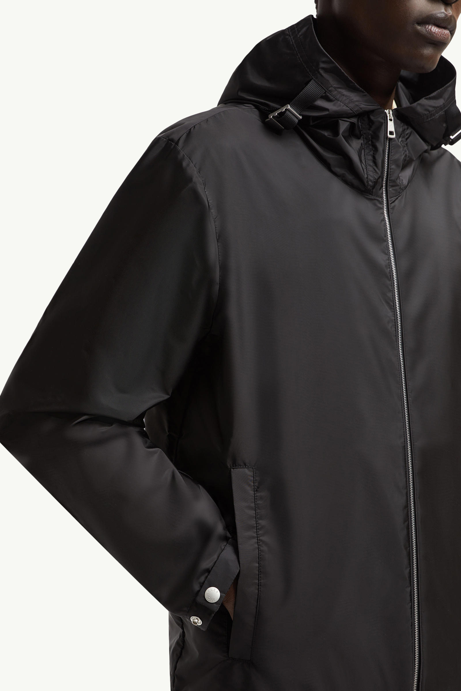 Remoray Hooded Windbreaker Men Black Moncler 6
