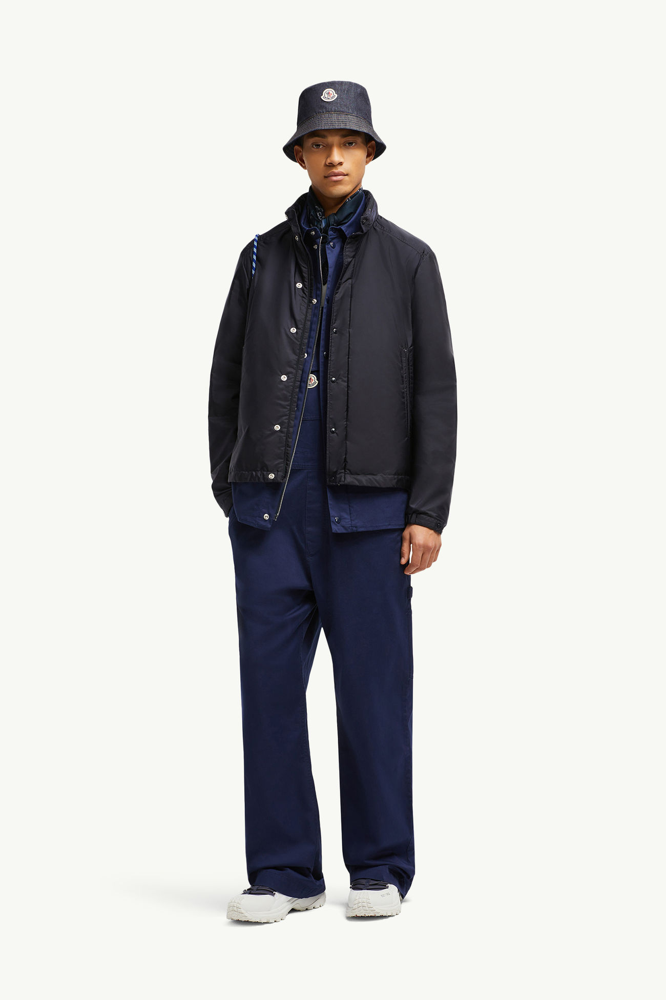 Montriondウィンドジャケット メンズ ネイビーブルー Moncler 0