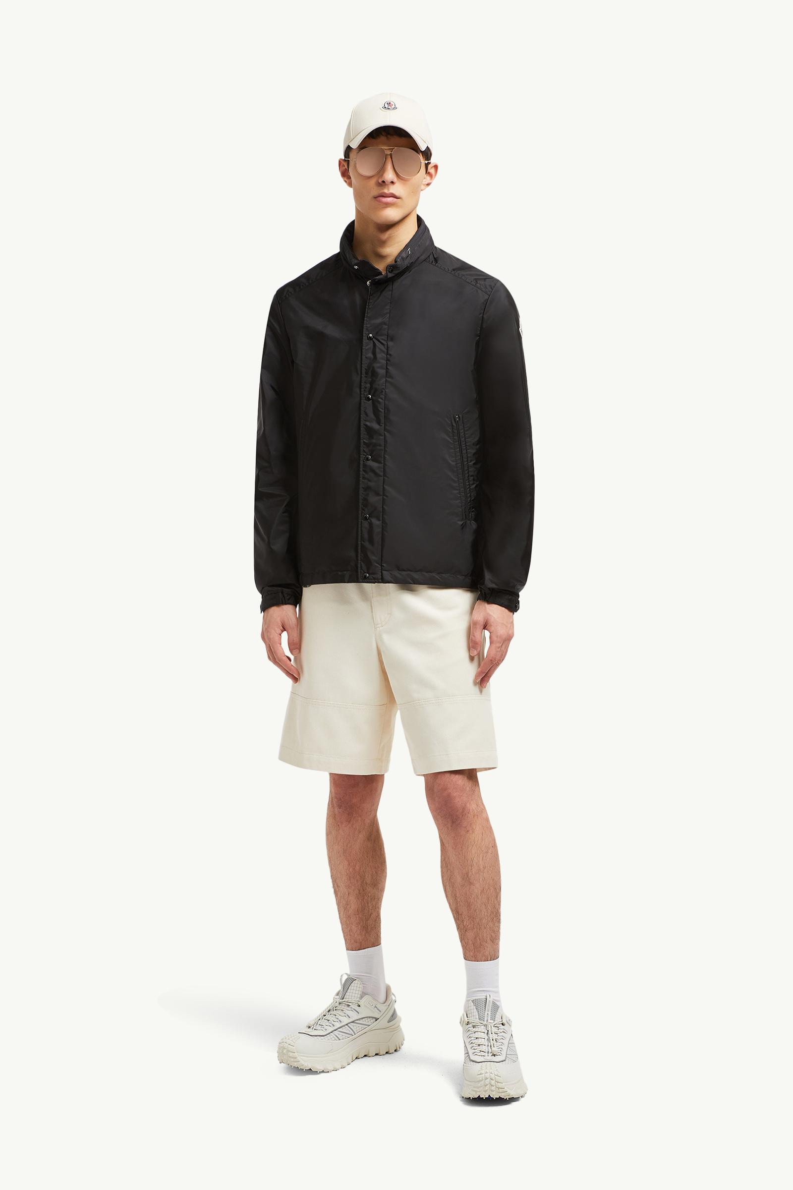 Black Montriond Hooded Windbreaker - Windbreakers & Raincoats for