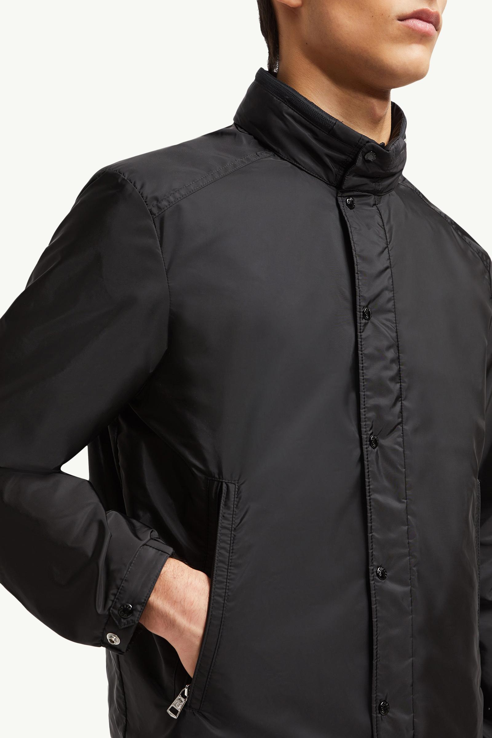 Black Montriond Hooded Windbreaker - Windbreakers & Raincoats for