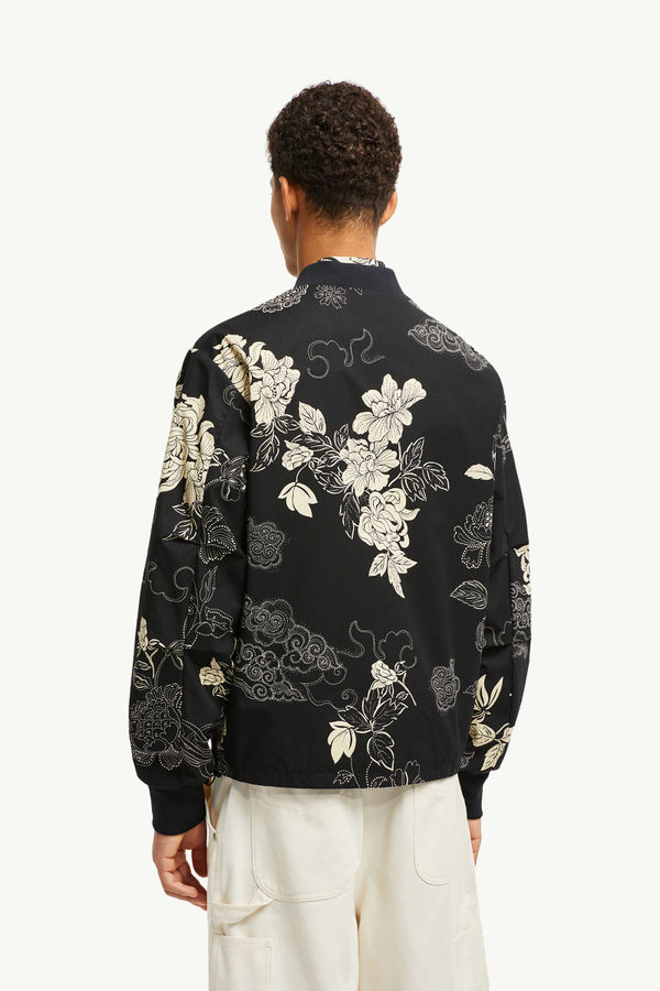 Vandea Reversible Bomber Jacket Men Black Moncler 4