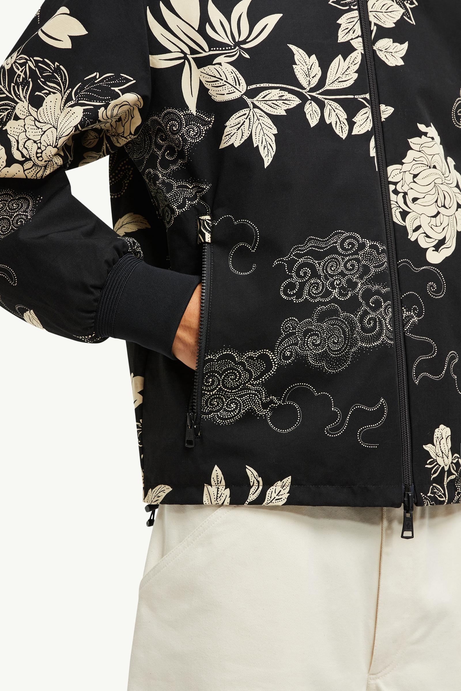 Black Vandea Reversible Bomber Jacket - Windbreakers & Raincoats