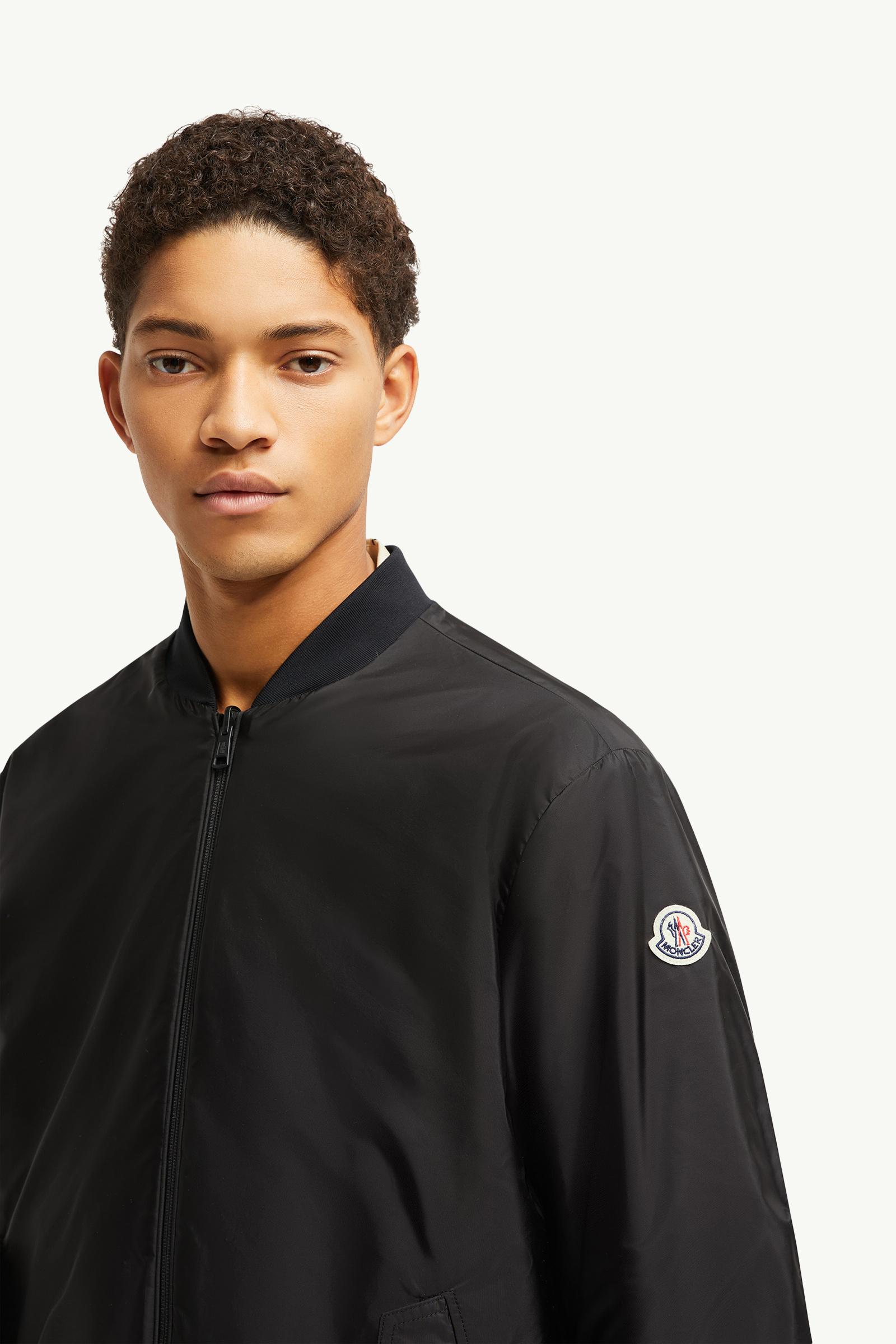 Black Vandea Reversible Bomber Jacket - Windbreakers & Raincoats