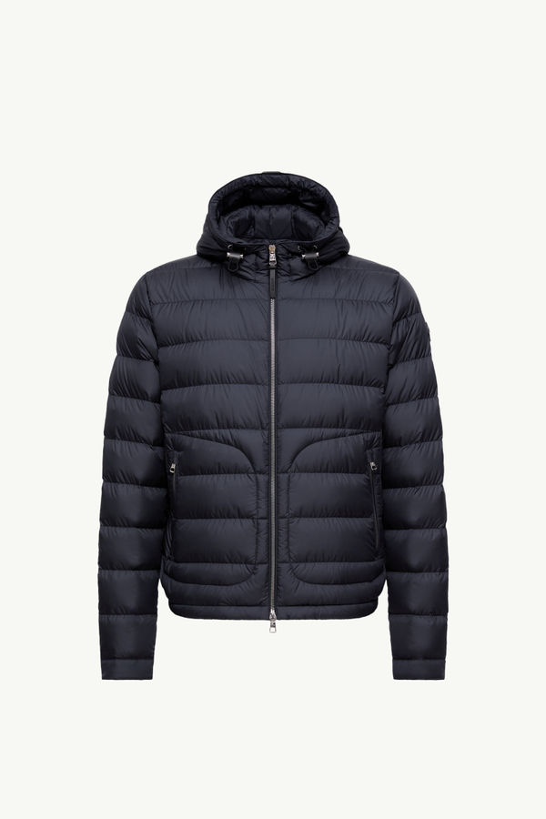 Sestriere Hooded Short Down Jacket Men Navy Blue Moncler 2