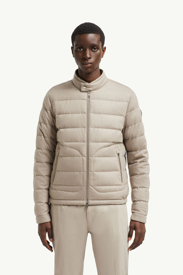 Plumífero corto de cachemira Acorus Hombre Marrón Moncler 3