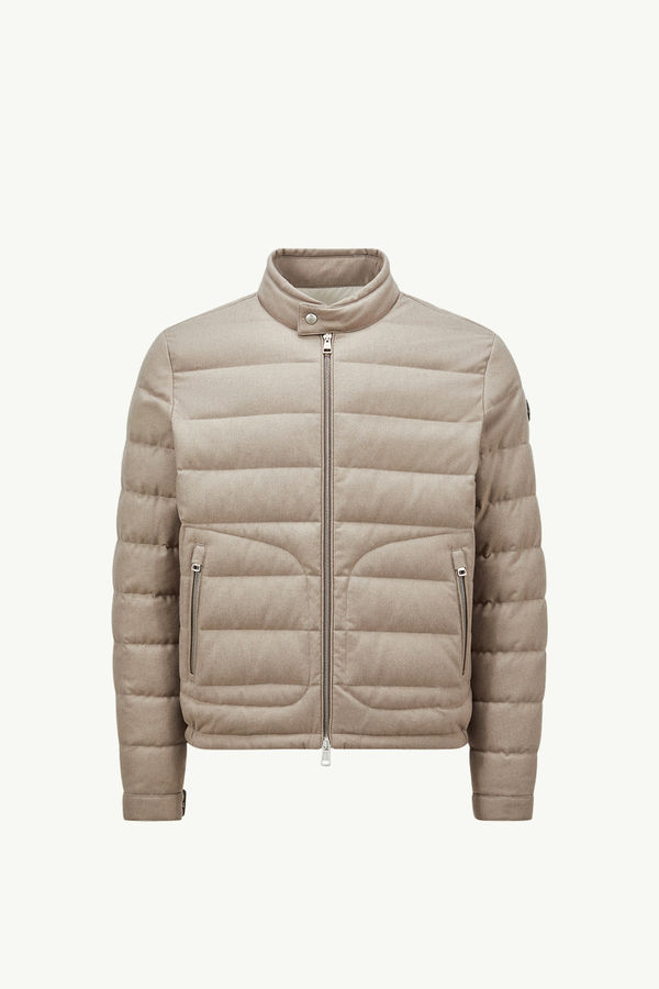 Plumífero corto de cachemira Acorus Hombre Marrón Moncler 2