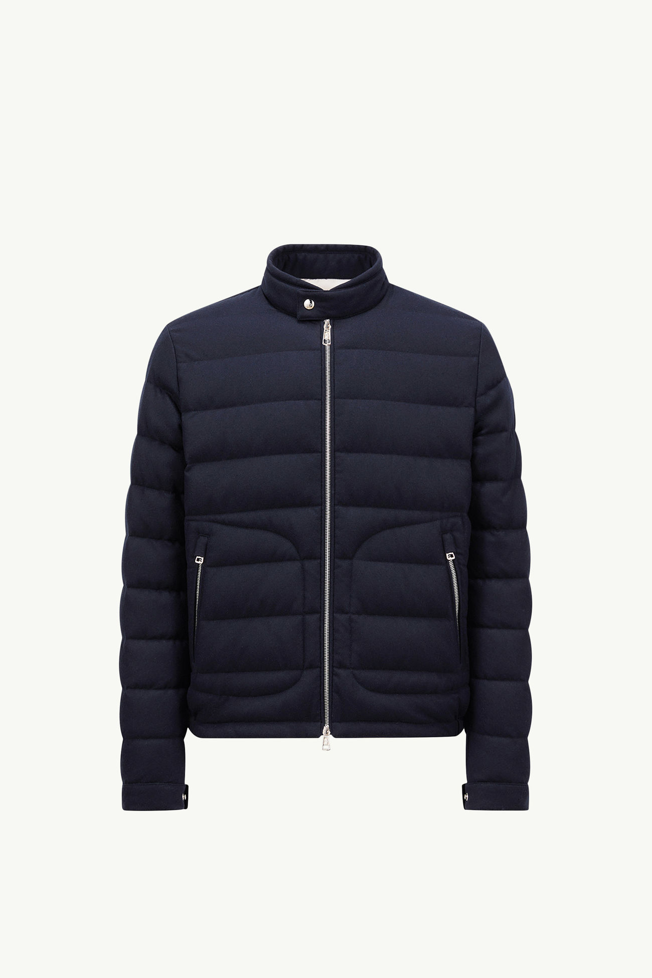 Acorus Cashmere Short Down Jacket Men Navy Blue Moncler 2