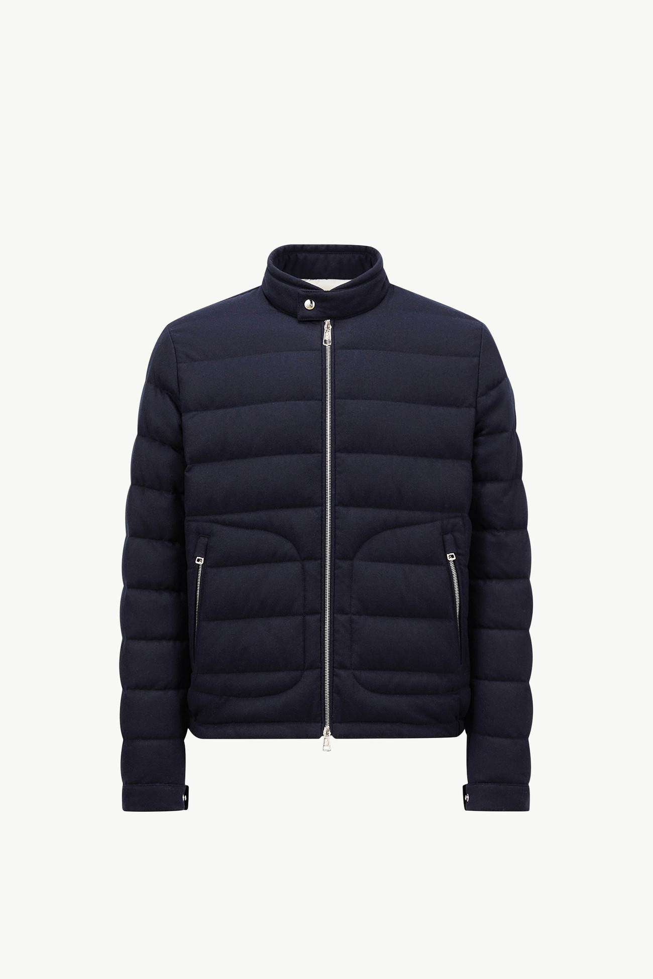 Acorus Cashmere Short Down Jacket Men Navy Blue Moncler 2