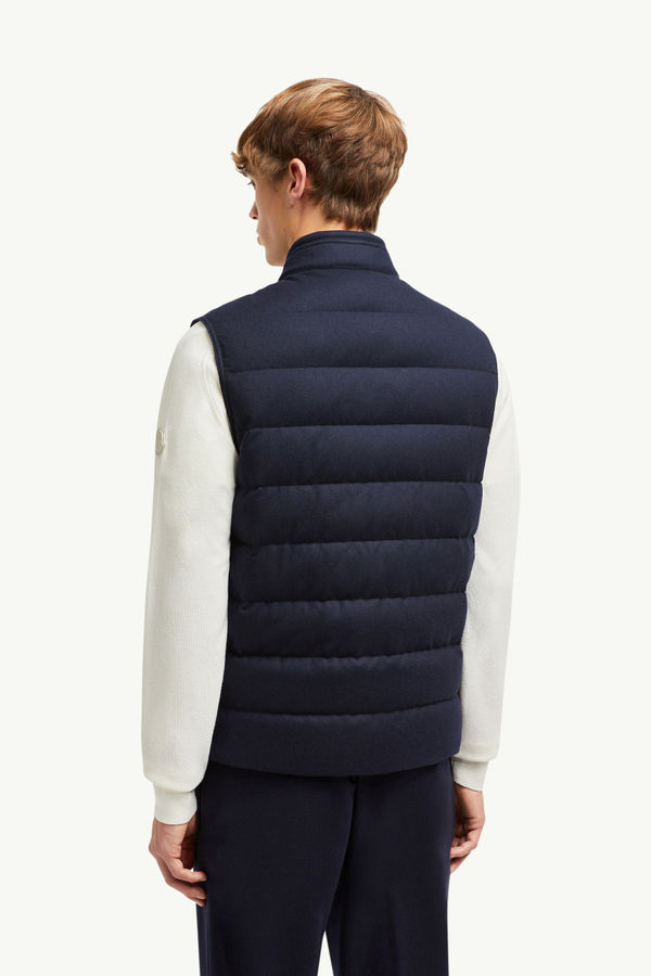 Doudoune sans manches Gallienne Hommes Bleu Moncler 4
