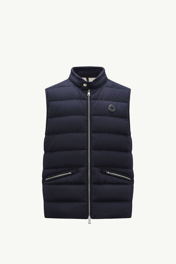 Doudoune sans manches Gallienne Hommes Bleu Moncler 2
