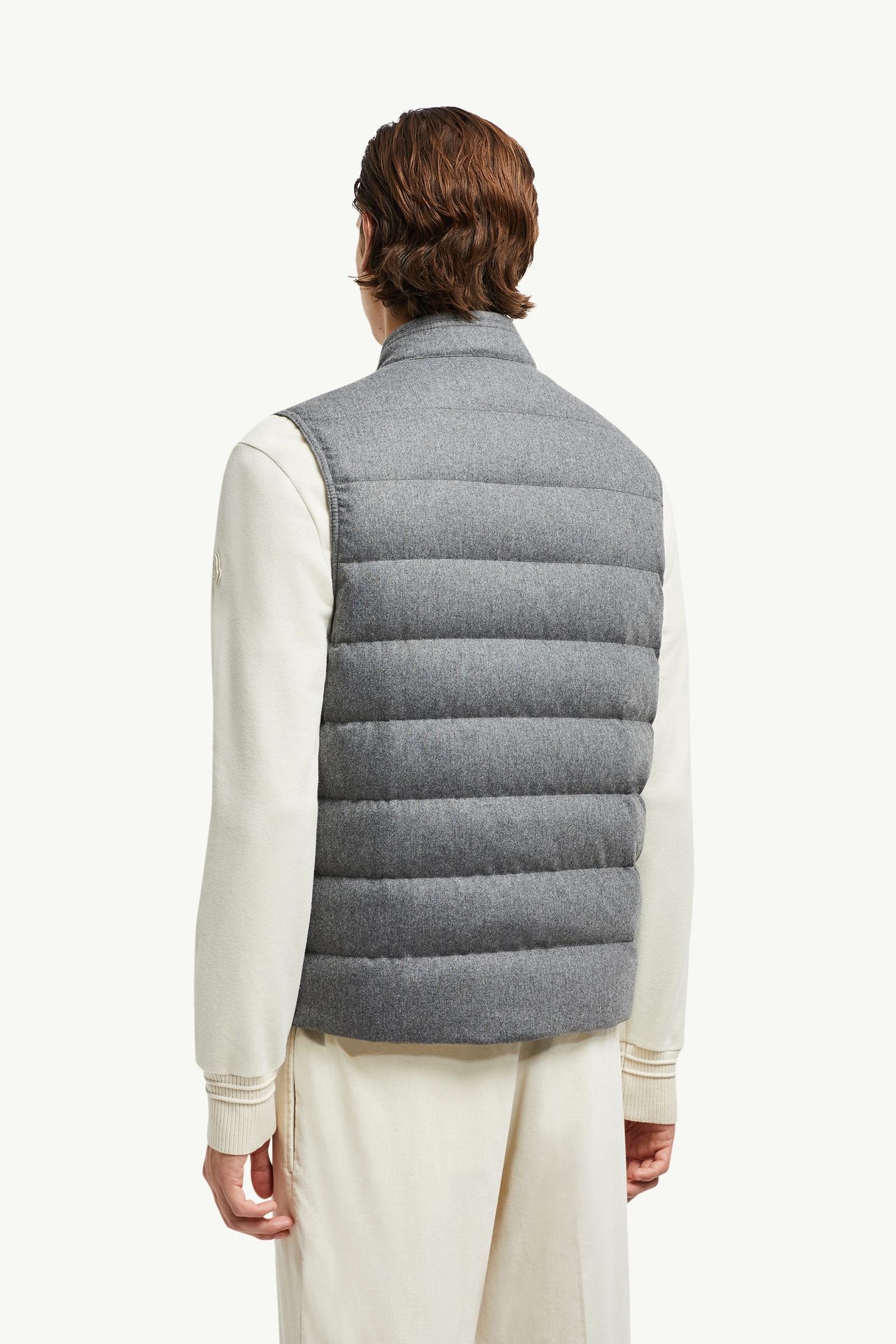 極美品☆モンクレール☆ダウンベスト GALLIENNE GILET Grey Gallienne Cashmere Down Vest - Vests for Men | Moncler US