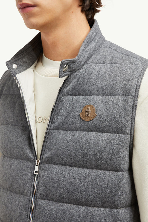 Doudoune sans manches Gallienne Hommes Gris Moncler 6
