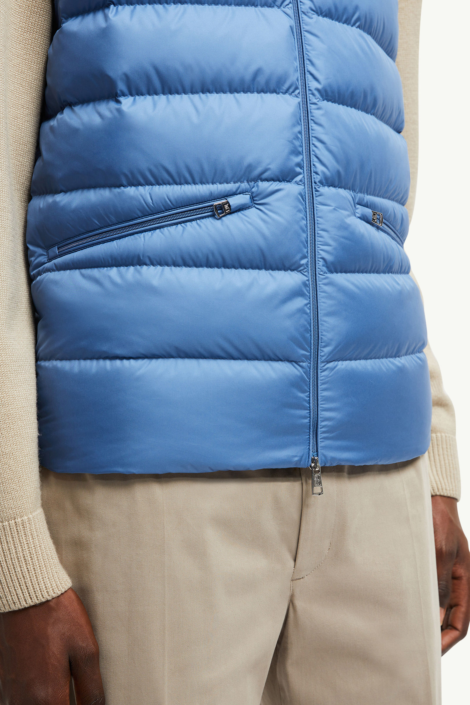 Lechtal Down Gilet Men Light Blue Moncler 5