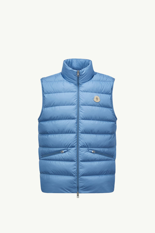 Lechtalベスト メンズ ライトブルー Moncler 2
