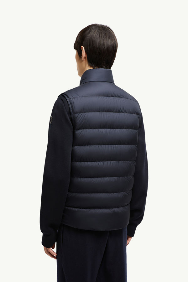 Lechtal Down Gilet Men Navy Blue Moncler 4