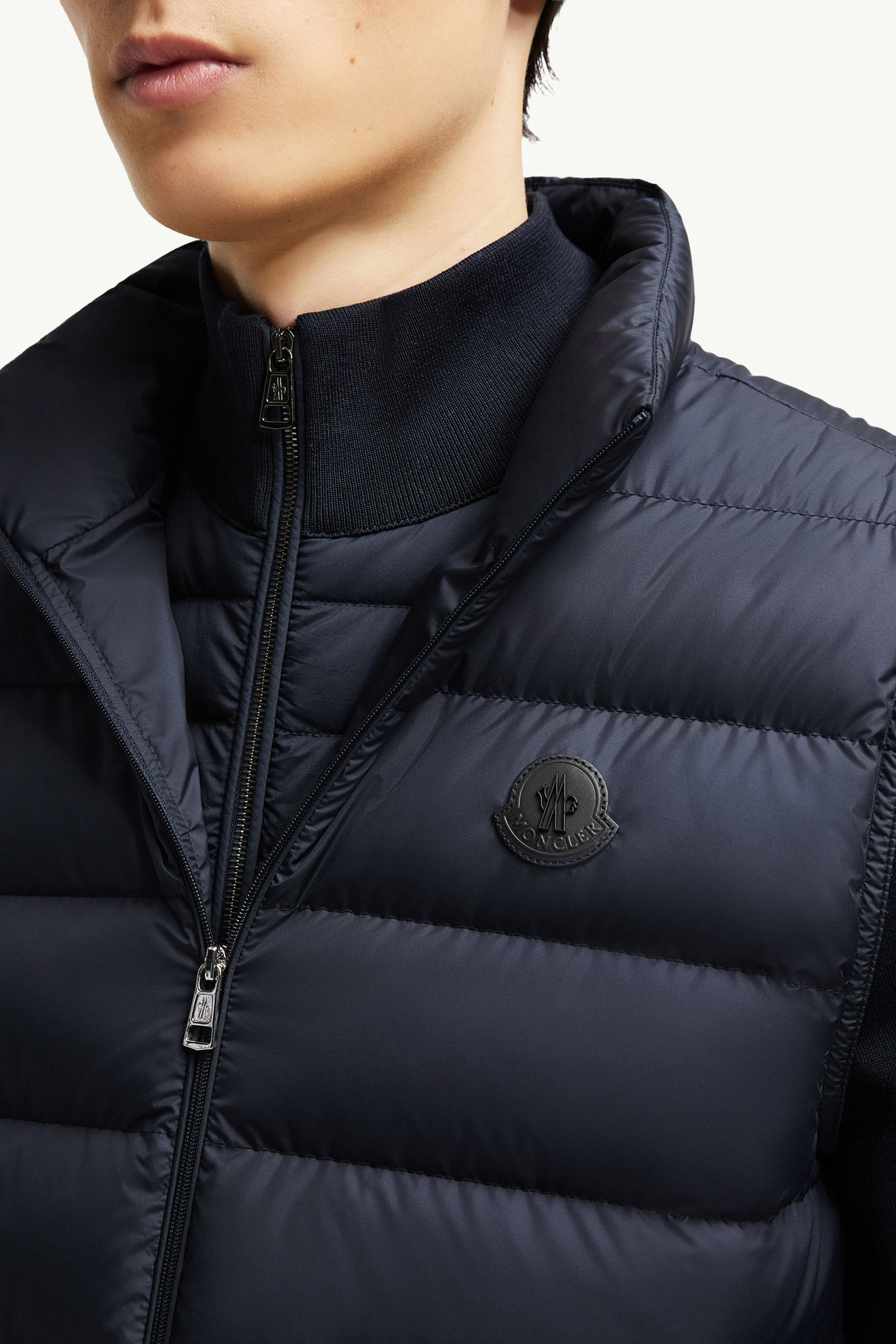 Lechtal男士羽绒马甲 男士 海军蓝色 Moncler 6