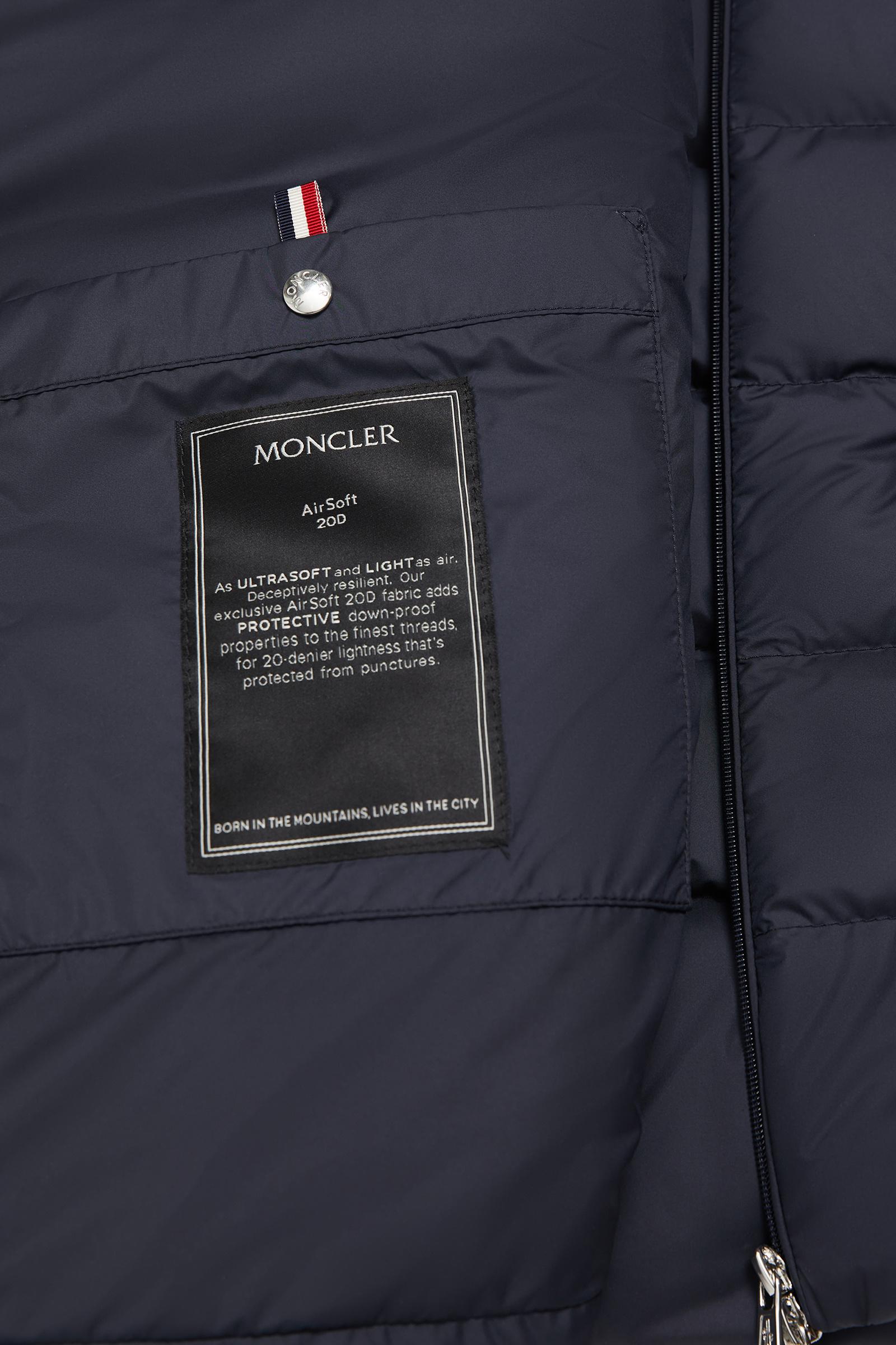 Navy Blue Lechtal Down Vest - Vests for Men | Moncler US