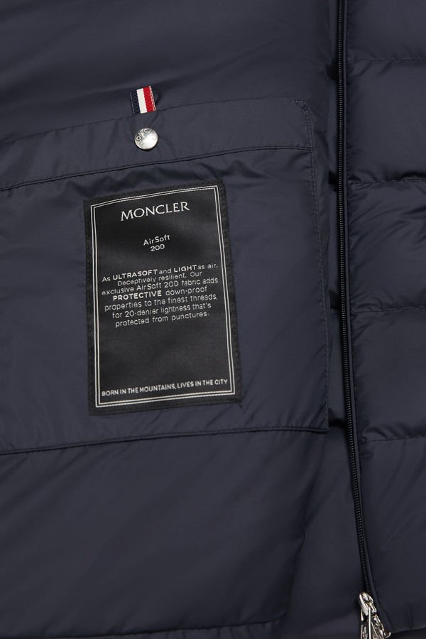 Lechtal Down Gilet Men Navy Blue Moncler 7