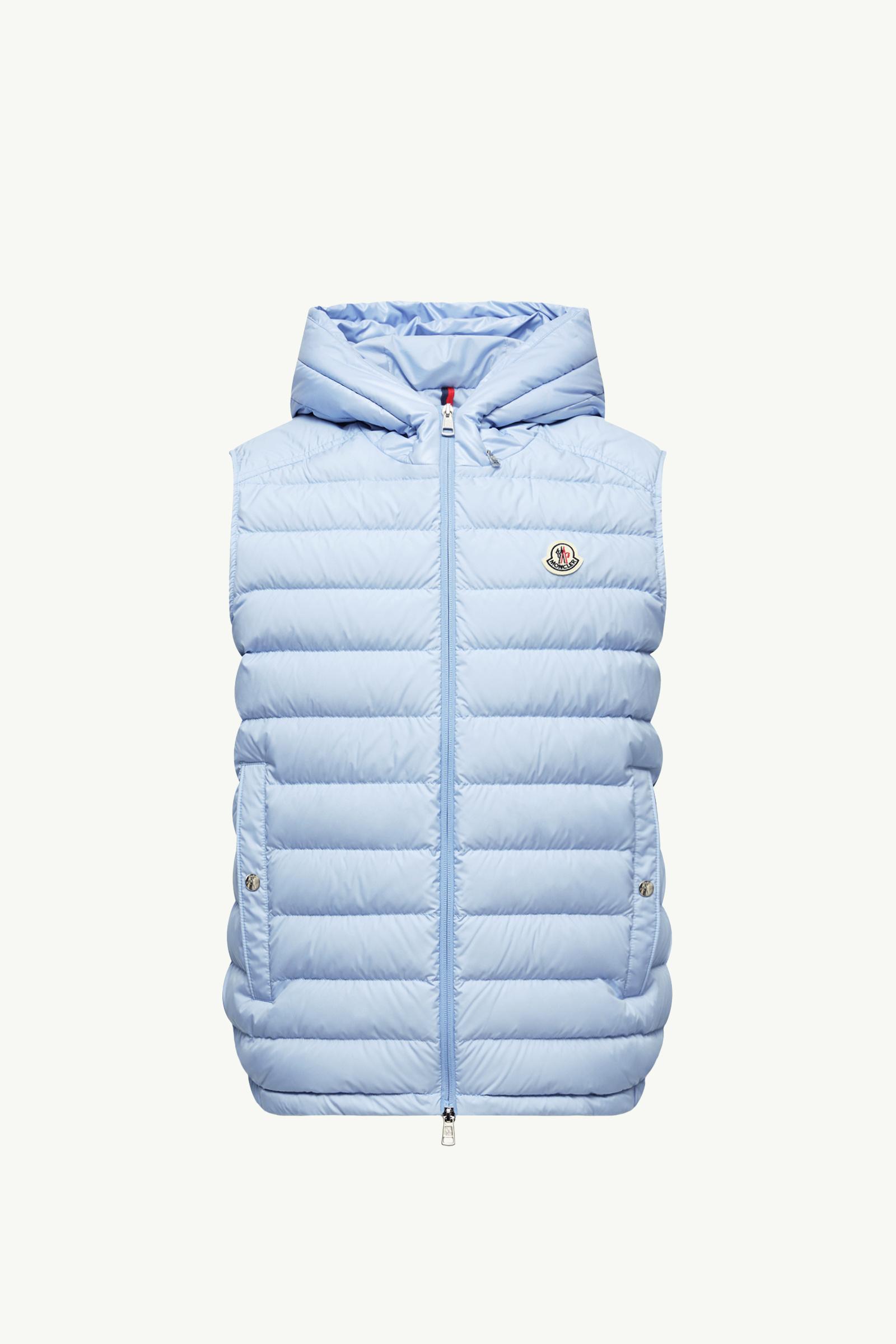 モンクレール ベスト KUNZITE MONCLER ライトブルー アウトレット】【ラスト1点】MONCLER モンクレール ダウンベスト