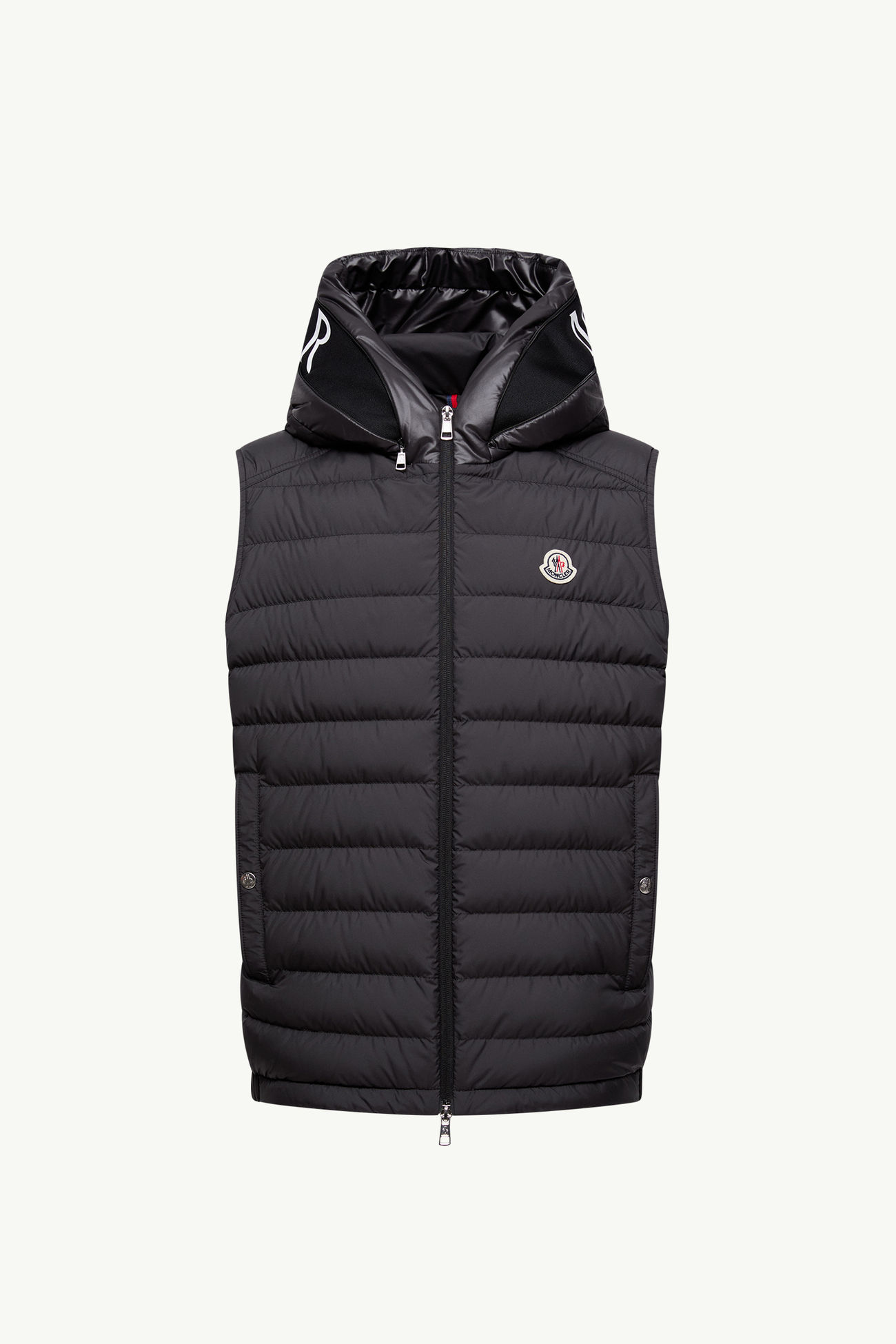Bourget男士连帽羽绒马甲 男士 黑色 Moncler 2