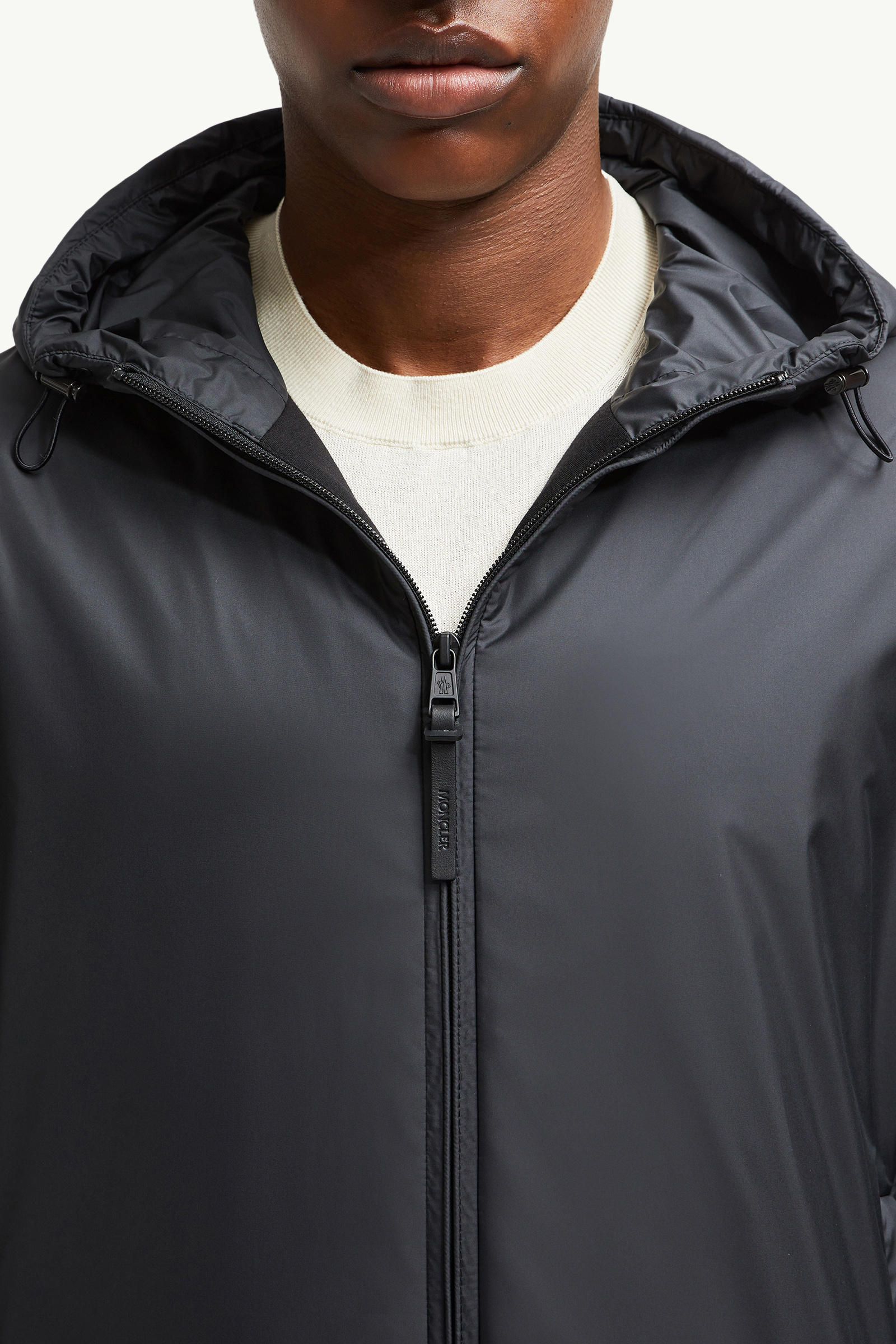 Domene Hooded Windbreaker Men Black Moncler 6