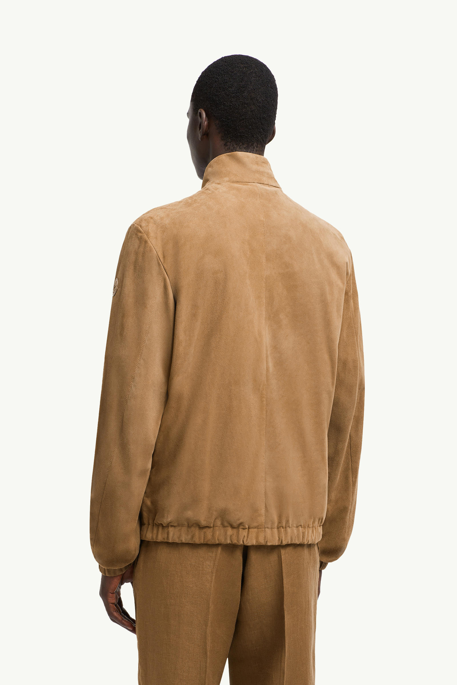 Turbat Reversible Suede Jacket Men Beige Moncler 4