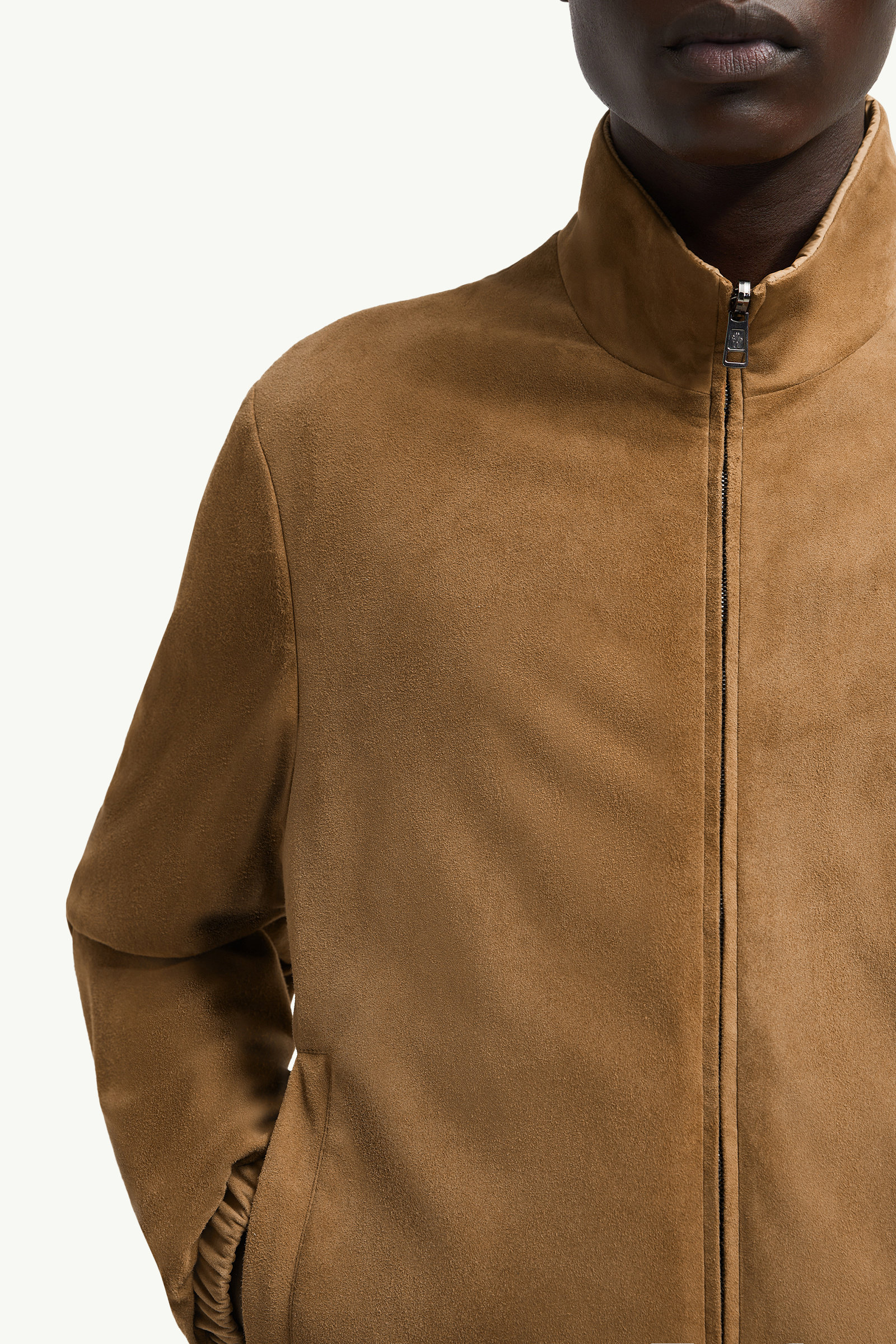 Turbat Reversible Suede Jacket Men Beige Moncler 7