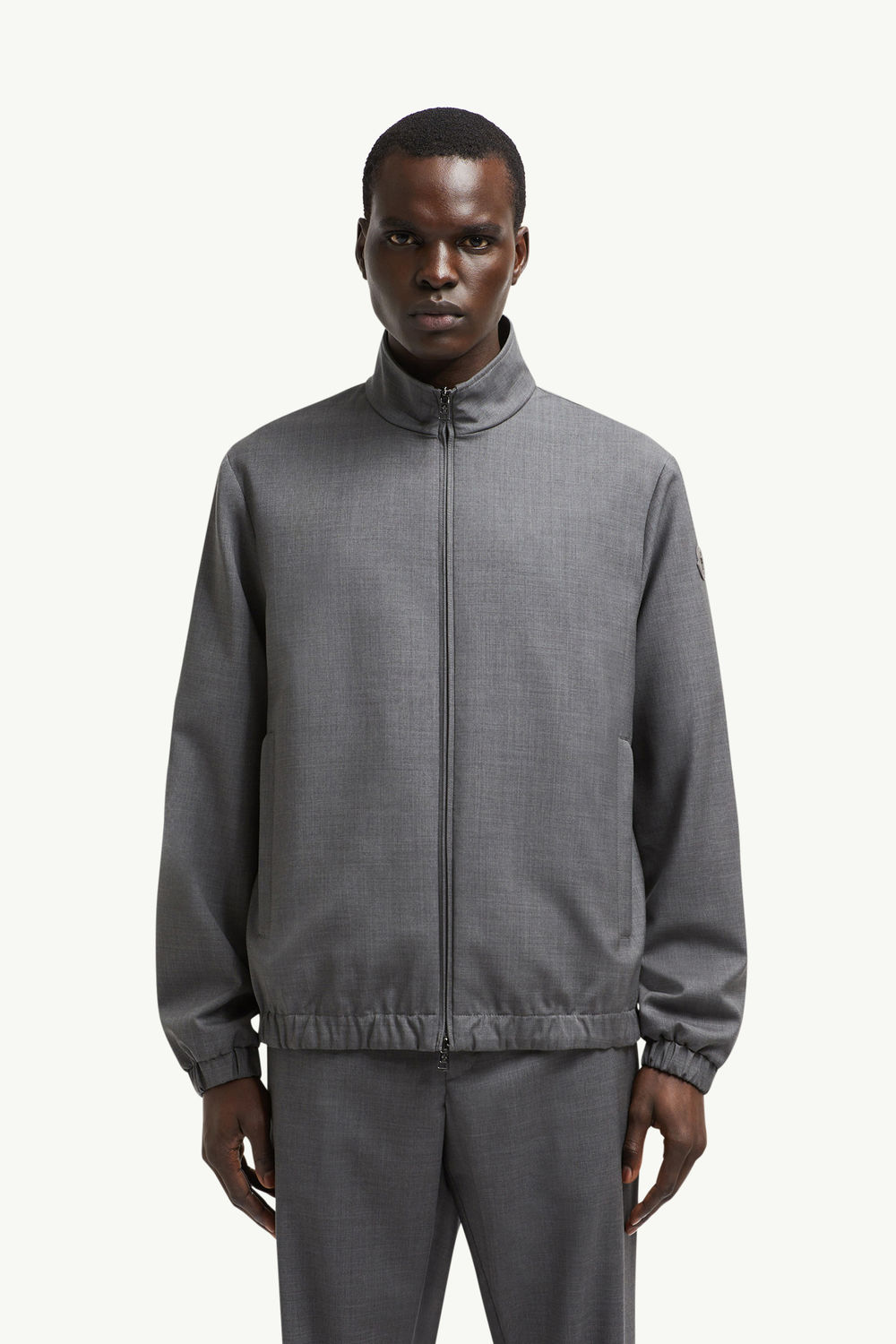 Veste Malavat en laine Hommes Gris foncé Moncler 3
