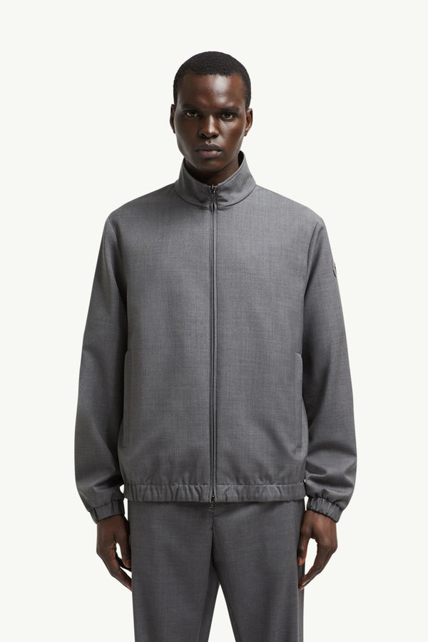 Veste Malavat en laine Hommes Gris foncé Moncler 3