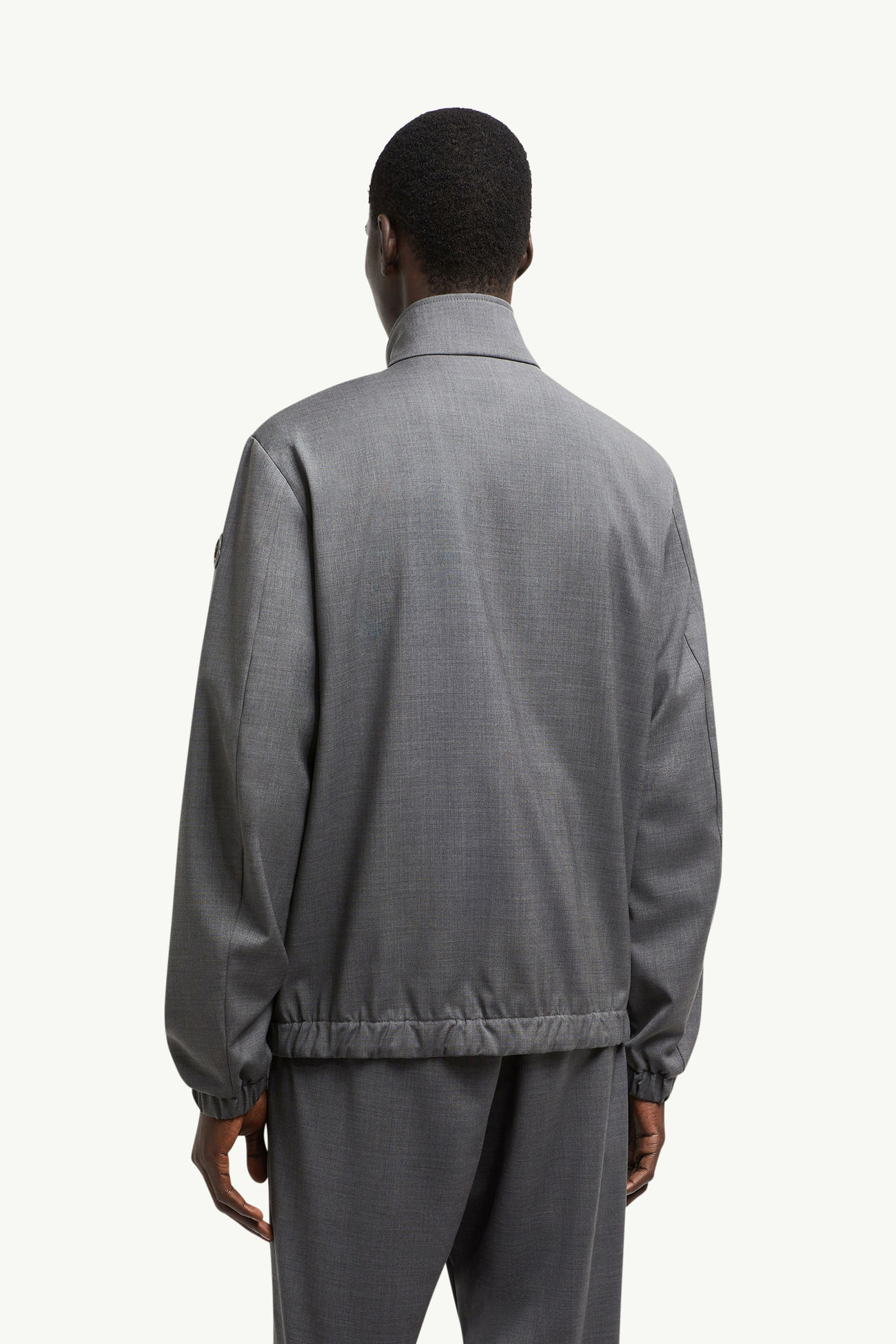 Malavat Wool Jacket Men Dark Gray Moncler 4