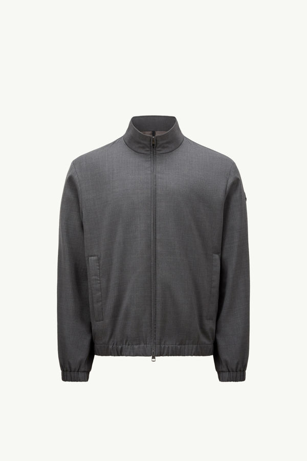 Veste Malavat en laine Hommes Gris foncé Moncler 2