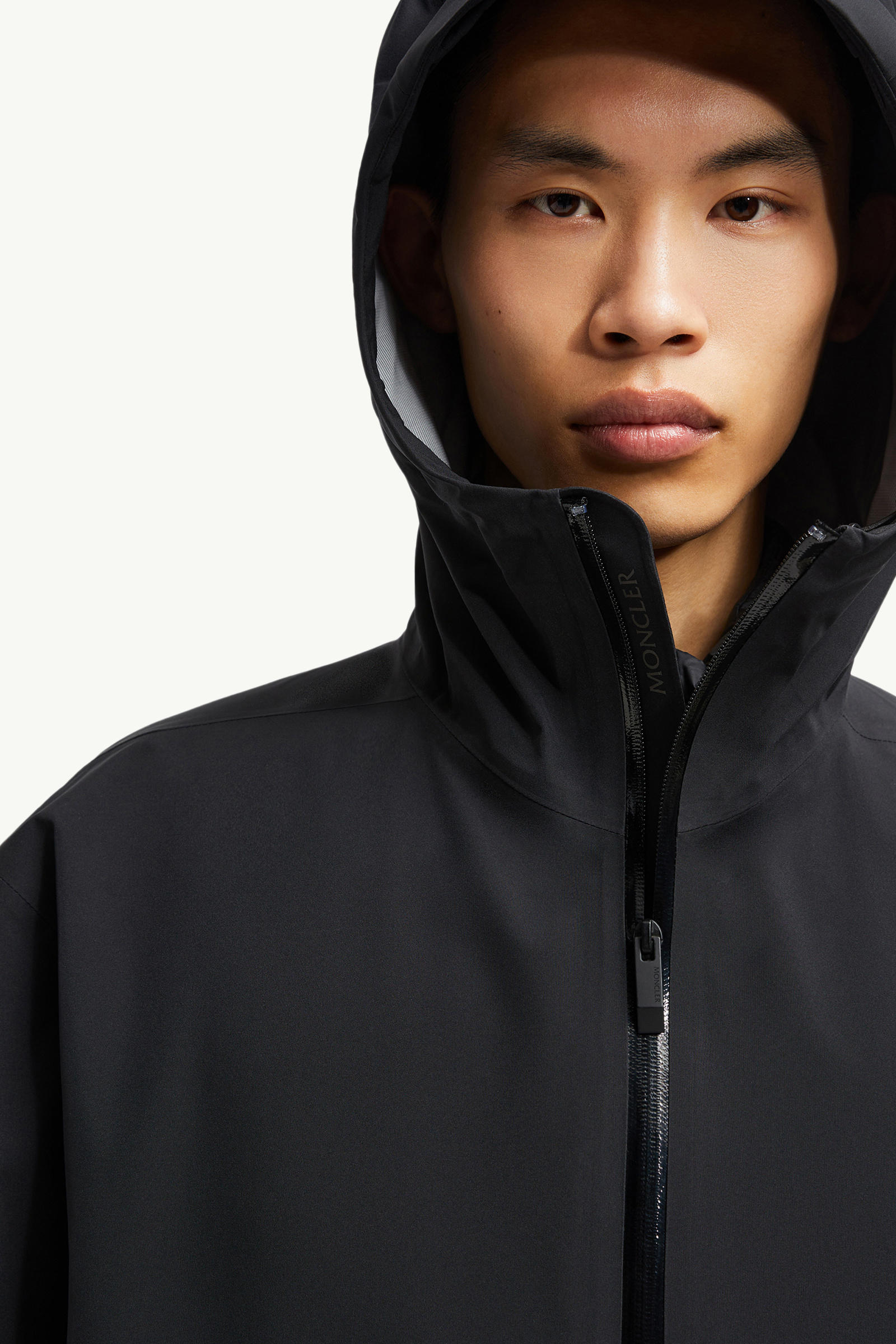 Bise Hooded Rain Jacket Men Black Moncler 6