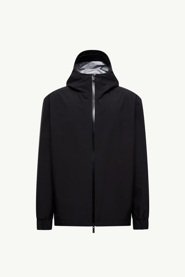 Bise Hooded Rain Jacket Men Black Moncler 2