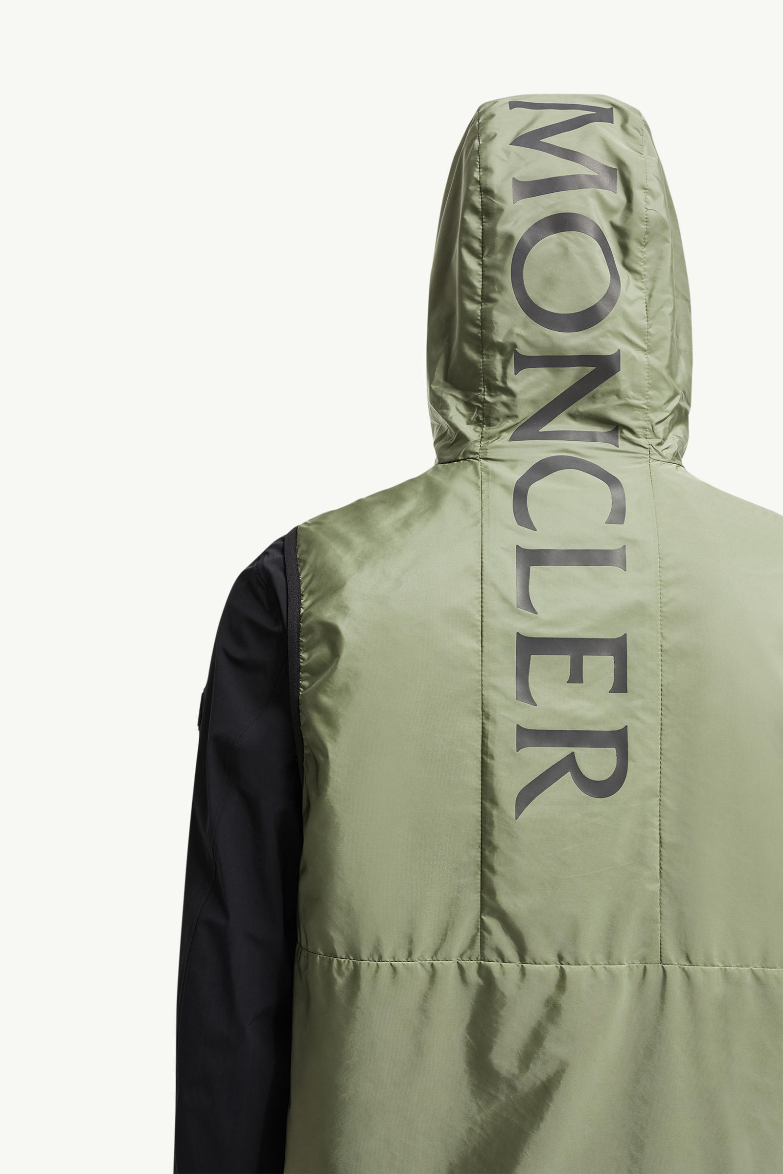 Moretan Kapuzenweste Herren Salbeigrün Moncler 6