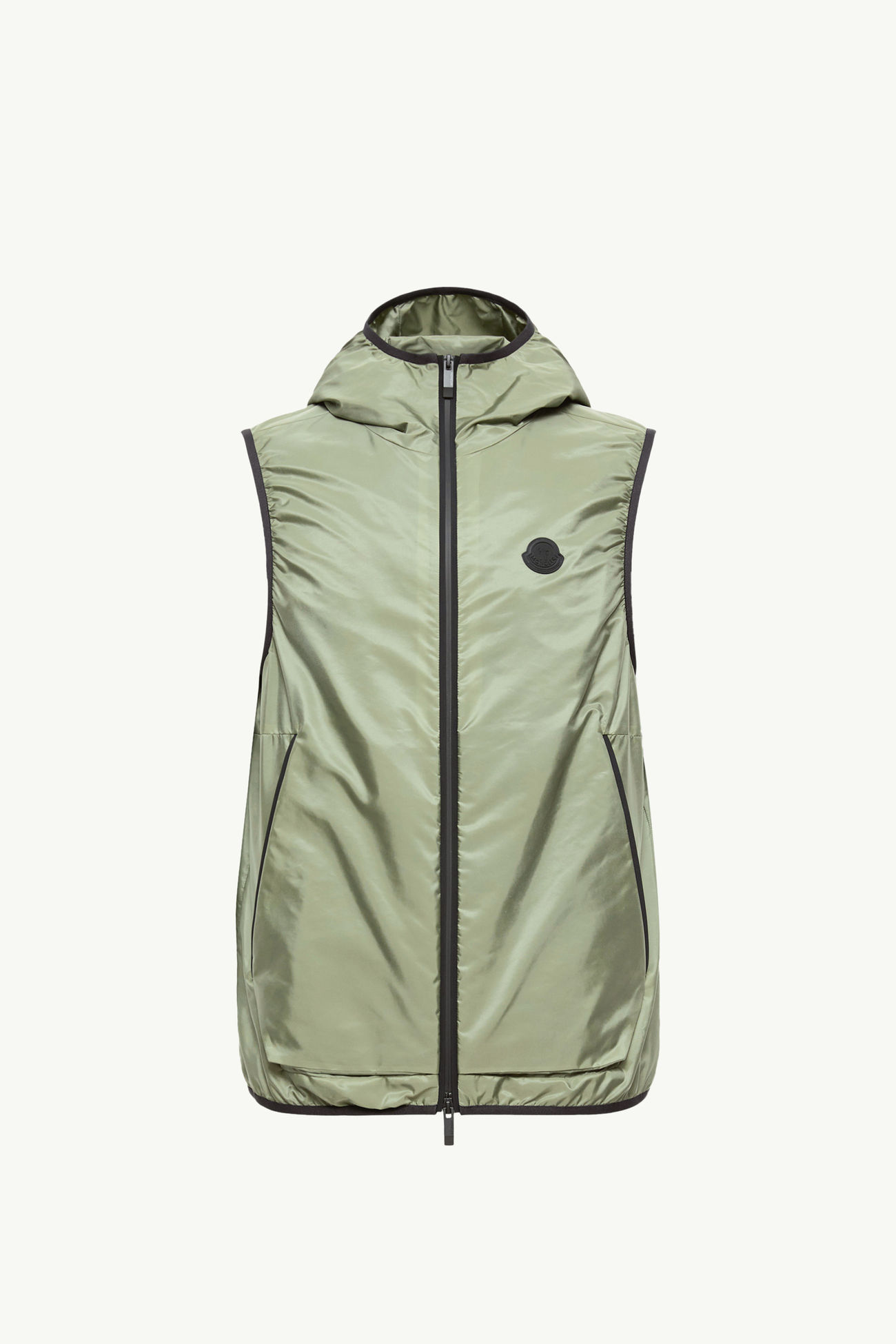 Moretan Hooded Gilet Men Sage Green Moncler 2