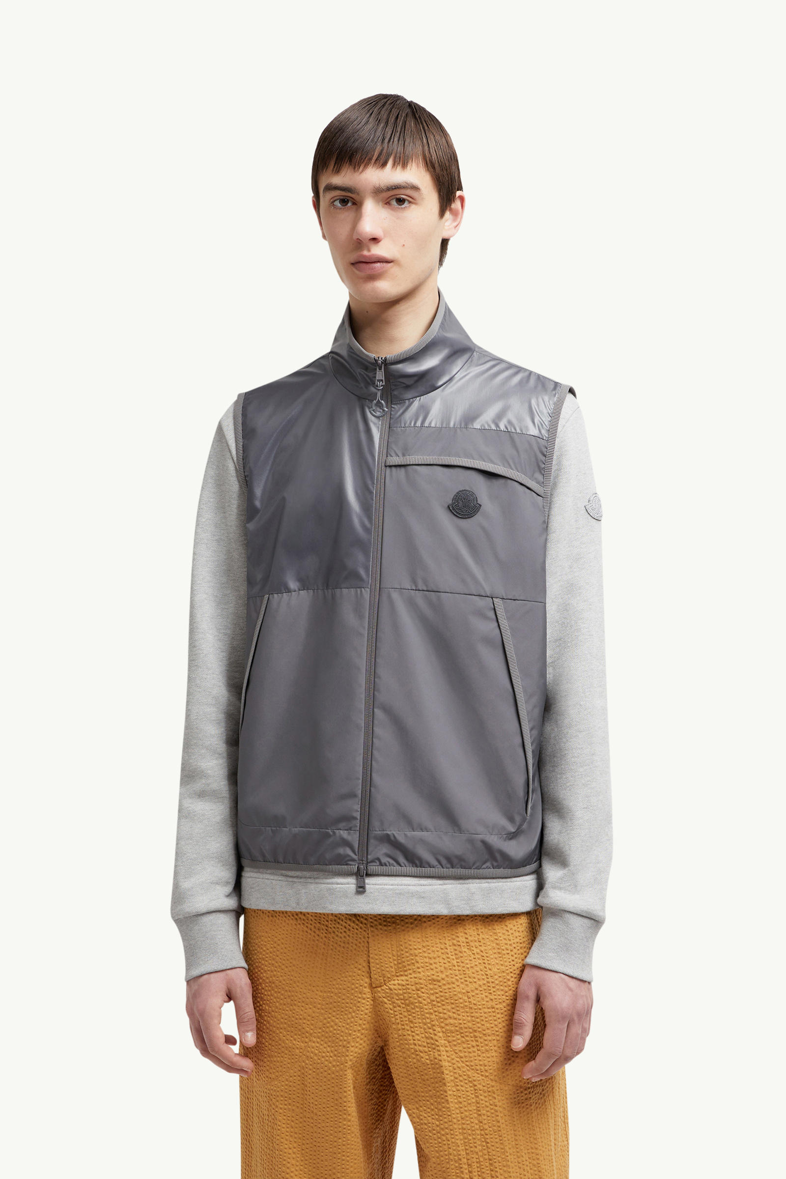 Epeo Gilet Men Dark Gray Moncler 3