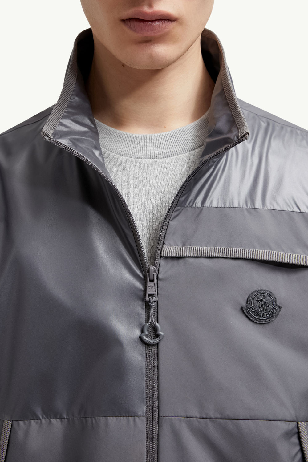 Epeo Gilet Men Dark Gray Moncler 5